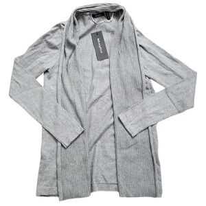 NWT Maglia Cotton  Cardigan - gray- small